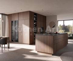 Bois Élégant : Design Moderne et Naturel en Cuisine - 3