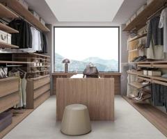 Dressing avec îlot personnalisable : Système de Rangement avec Portes Coulissantes - 3