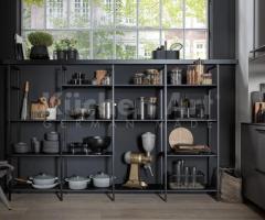 Cuisine METEOR acier brossé | Design industriel & structuré - 4