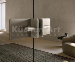 Dressing | Armoire à miroir Line & Duo – Élégance minimaliste et reflet d’espace - 3