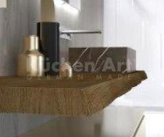 Salle de bains italienne naturelle avec plan Tekormud – Épure, authenticité et design sur-mesure - 3